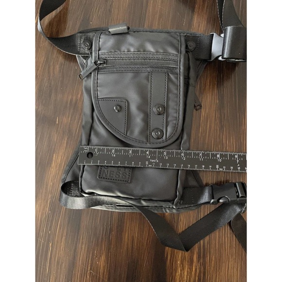 Drop Leg Bag | Faux Leather Black | unisex OS - Picture 8 of 12